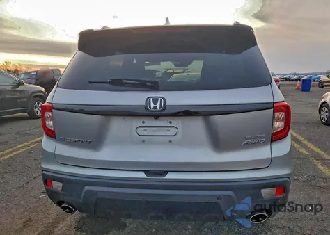 2021 Honda Passport Elite из США, поврежденный, VIN 5FNYF8H01MB003310